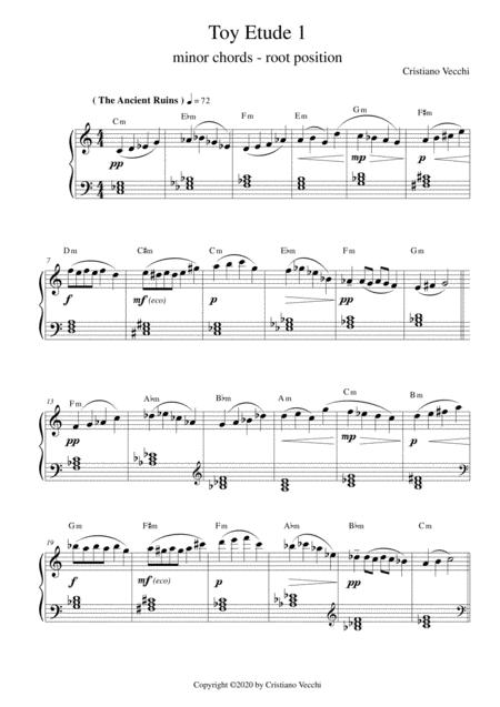 Toy Etude 1 Sheet Music