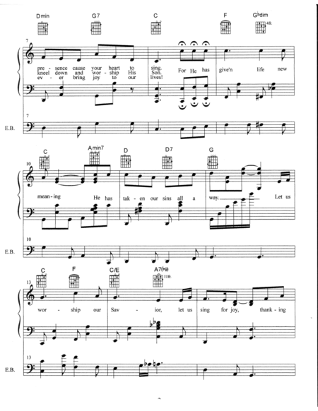 Trading My Sorrows Duet For Soprano And Tenor Saxophone Sheet Music