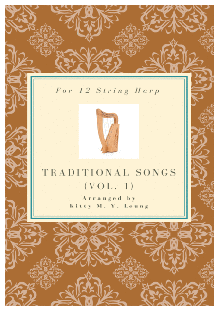 Traditional Songs Vol 1 12 String Small Lap Harp Sheet Music