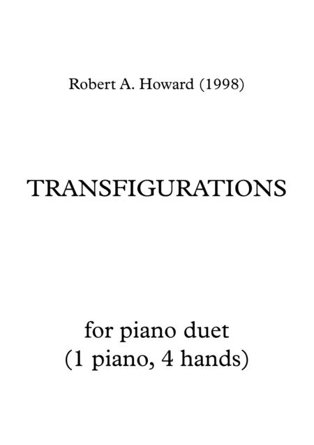 Transfigurations Sheet Music