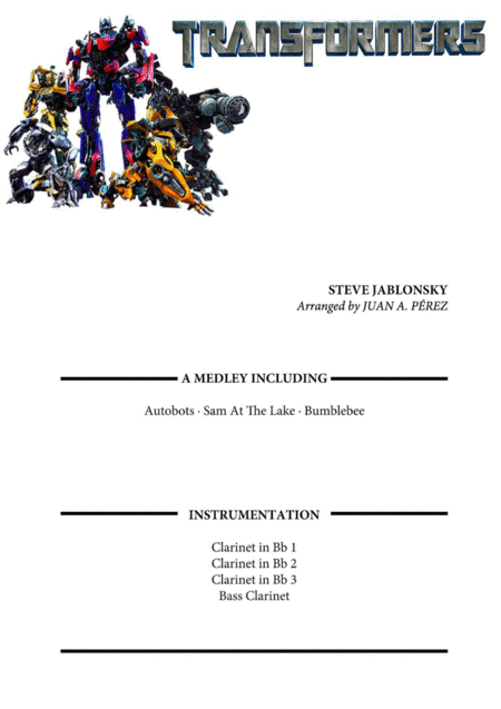 Free Sheet Music Transformers