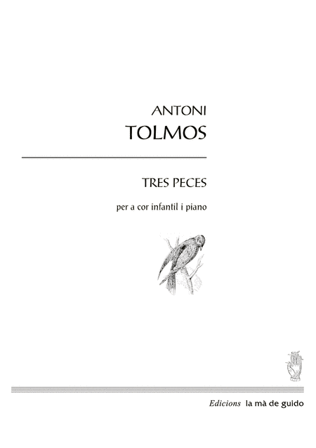 Free Sheet Music Tres Peces Per A Cor Infantil I Piano I