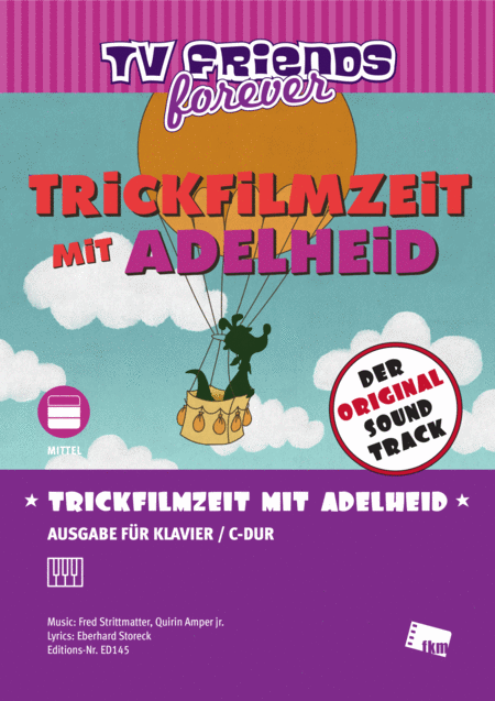 Free Sheet Music Trickfilmzeit Mit Adelheid