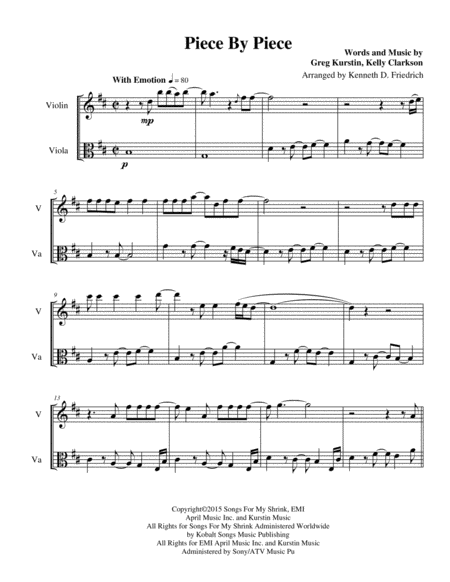 Free Sheet Music Trilogy