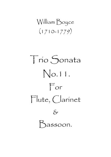 Trio Sonata No 11 Sheet Music