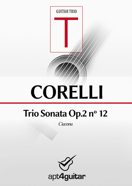 Trio Sonata Op 2 N 12 Sheet Music