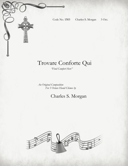 Free Sheet Music Trovare Conforto Qui Find Comfort Here For Three Octave Hand Chimes
