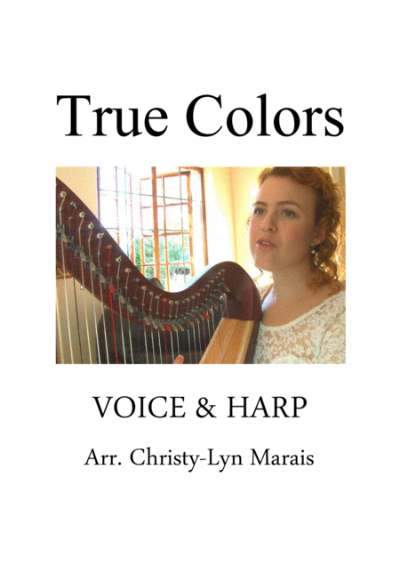 True Colors Harp Voice Sheet Music