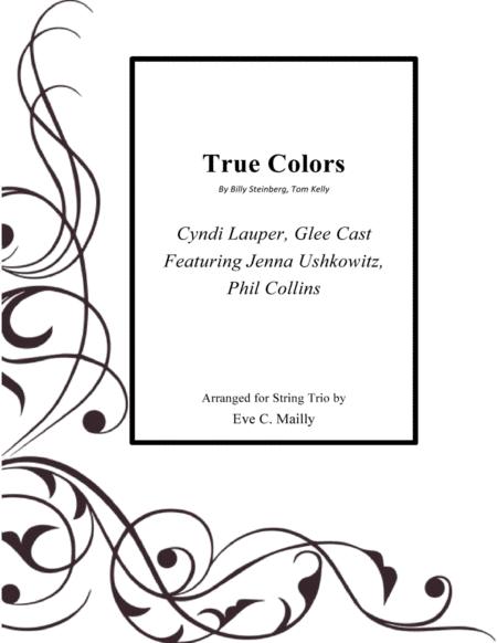 True Colors String Trio Sheet Music