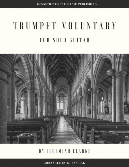 Trumpet Voluntary For Solo Guitar Sheet Music