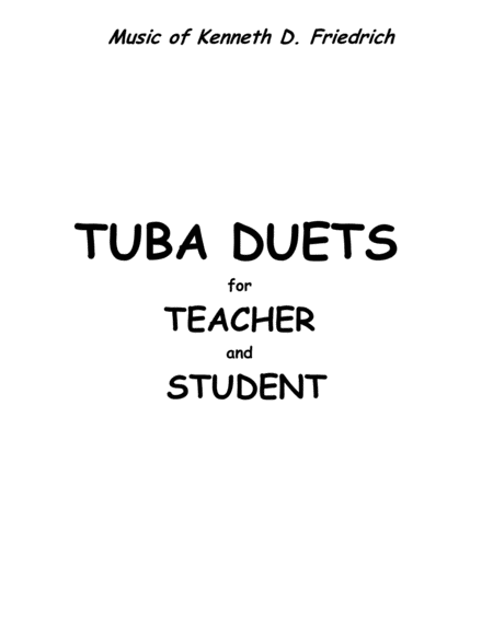 Free Sheet Music Tuba Duets For Teacher And Student