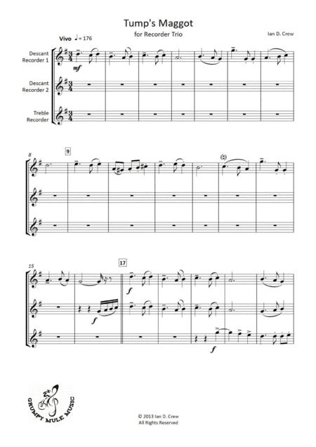 Tumps Maggot Sheet Music