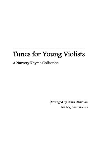 Free Sheet Music Tunes For Young Violists A Nursery Rhymes Collection