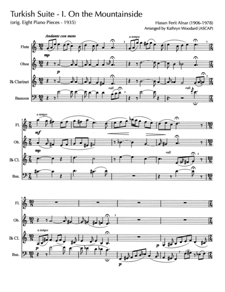 Free Sheet Music Turkish Suite