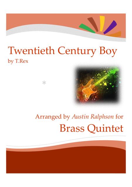 Free Sheet Music Twentieth Century Boyt Rex Brass Quintet