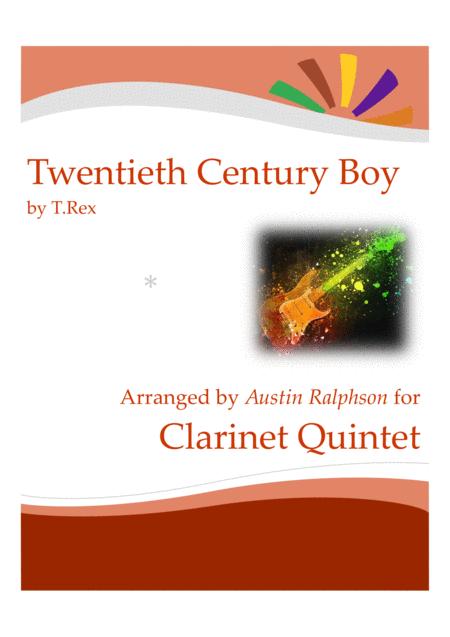 Twentieth Century Boyt Rex Clarinet Quintet Sheet Music