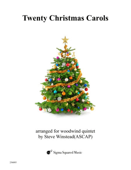 Twenty Christmas Carols For Woodwind Quintet Sheet Music