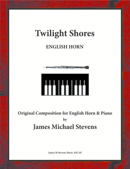 Twilight Shores English Horn Piano Sheet Music