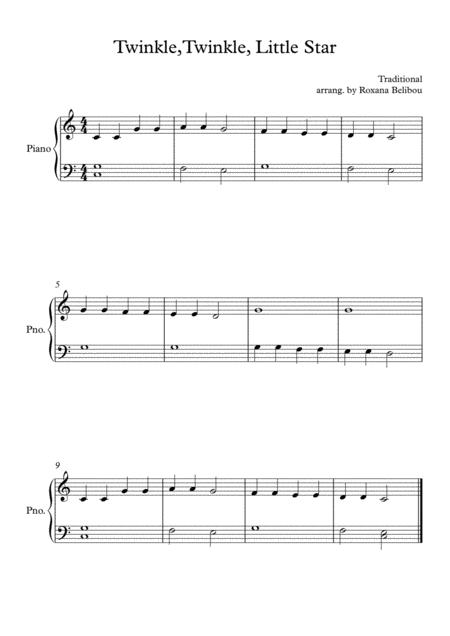 Twinkle Sheet Music