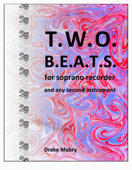 Two Beats Recorders Sheet Music