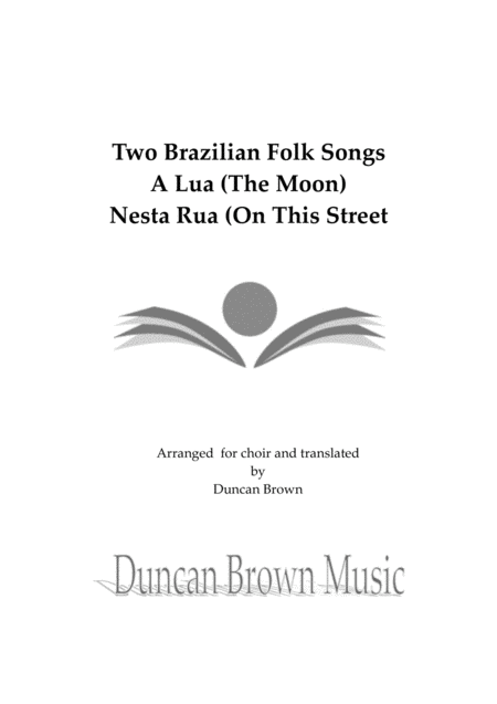 Two Brazilian Folksongs Sheet Music