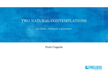 Free Sheet Music Two Natural Contemplations