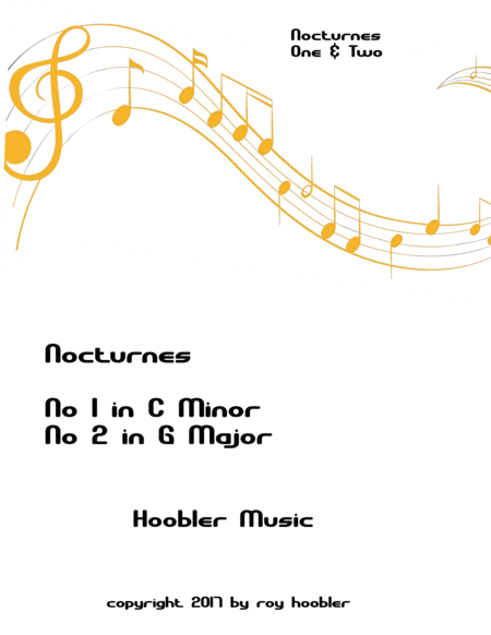 Two Nocturnes Sheet Music