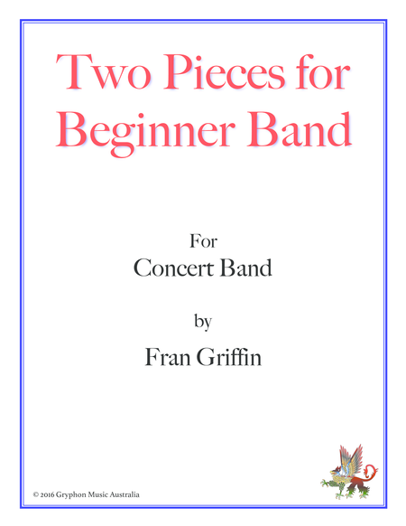 Two Pieces For Beginner Band Sheet Music