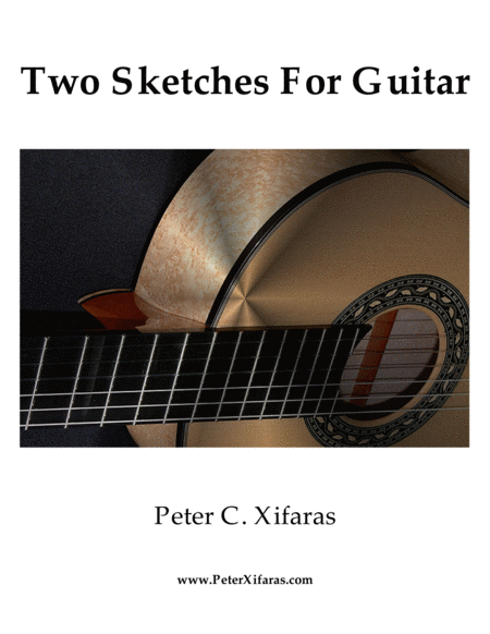 Free Sheet Music Two Sketches For Guitar