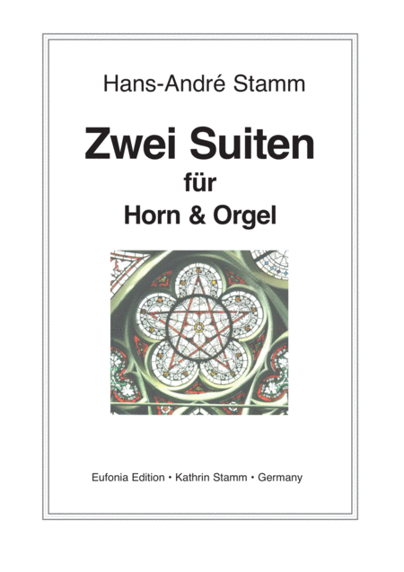 Free Sheet Music Two Suites For Horn Organ