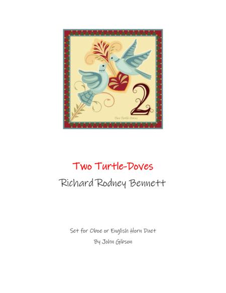 Two Turtle Doves Set For Oboe Or English Horn Duet Sheet Music