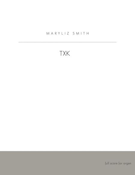 Free Sheet Music Txk