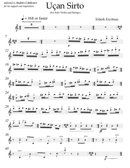 Ucan Sirto Flying Sirto Parts Sheet Music