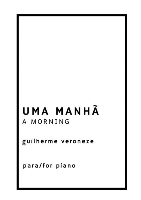 Uma Manh A Morning Sheet Music