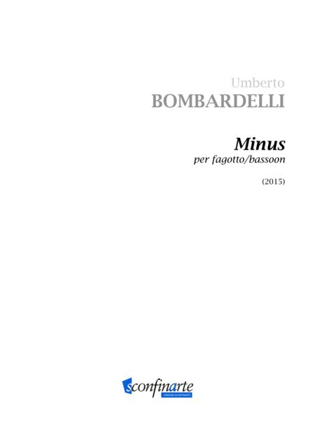 Free Sheet Music Umberto Bombardelli Minus Es 920