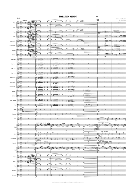 Free Sheet Music Unchained Melody Vocal With Pops Orchestra Key Of C