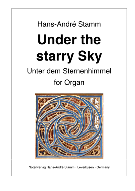 Free Sheet Music Under The Starry Sky For Organ