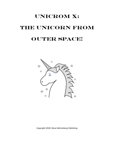 Unicrom X The Unicorn From Outer Space Sheet Music