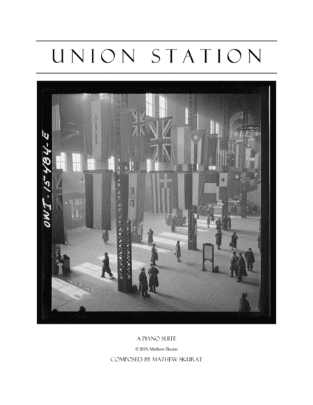 Union Station A Piano Suite Sheet Music