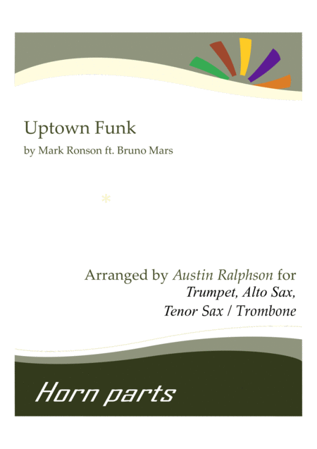 Uptown Funk Horn Parts Sheet Music