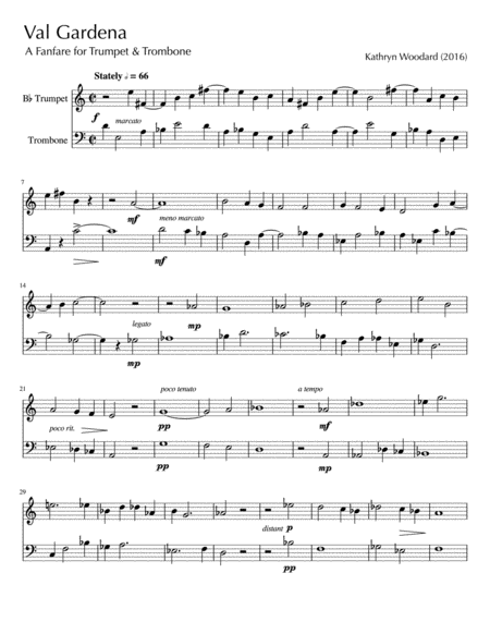 Val Gardena Sheet Music