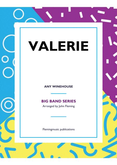 Valerie Big Band Vocal Sheet Music