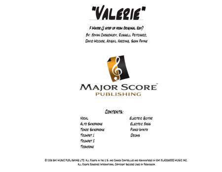 Free Sheet Music Valerie Vocal 9 Piece F Major
