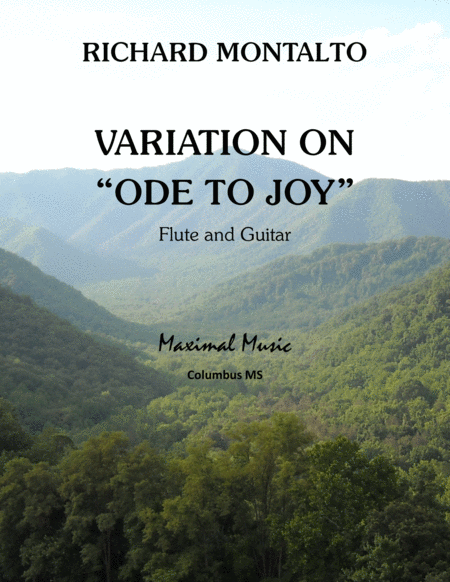 Free Sheet Music Variation On Ode To Joy