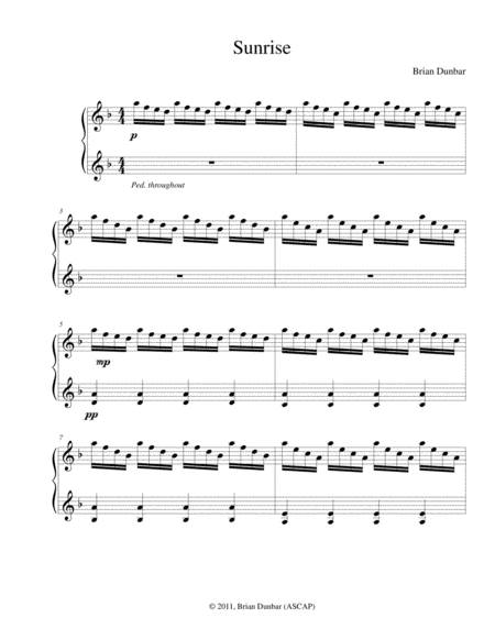 Free Sheet Music Variations On Schumanns The Happy Farmer