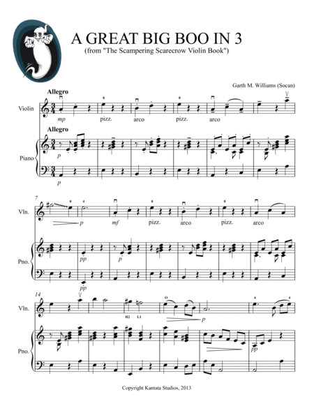 Variations On The Folk Tune Linden Lea For Solo Violin And Piano Sheet Music