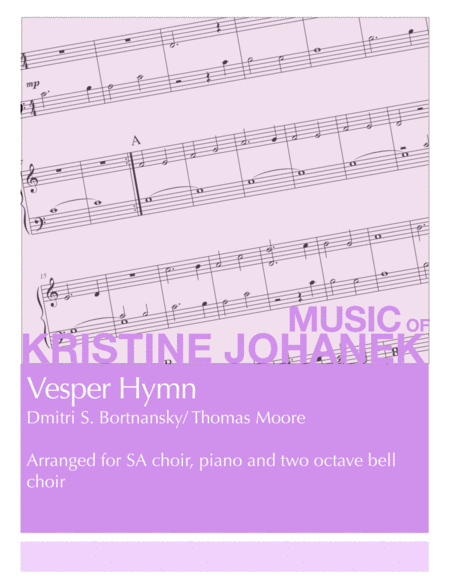 Vesper Hymn Sheet Music