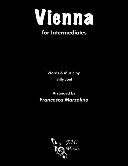 Free Sheet Music Vienna By Billy Joel Intermediate Piano