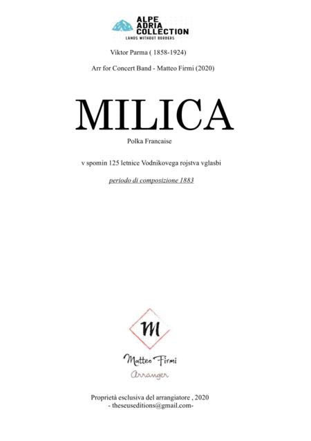 Viktor Parma Milica Polka Francaise Score And Parts Sheet Music