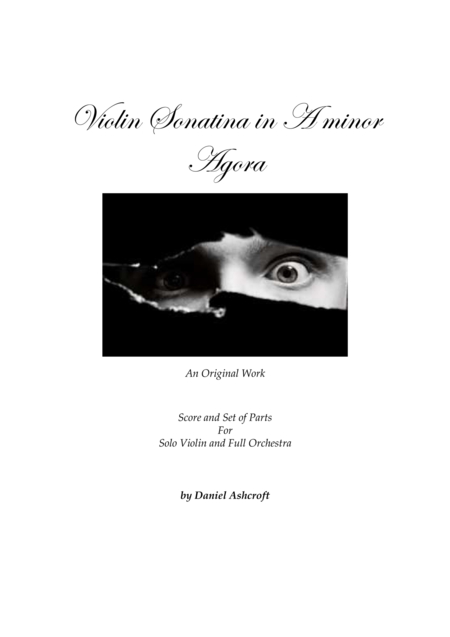 Violin Sonatina In A Minor Agora Score And Parts Sheet Music